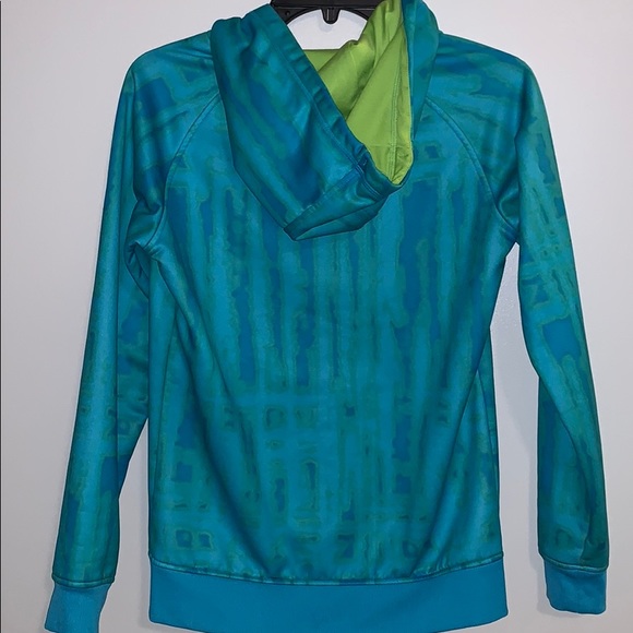 Under armour colorful semi fitted zip up hoodie XS - Picture 3 of 5